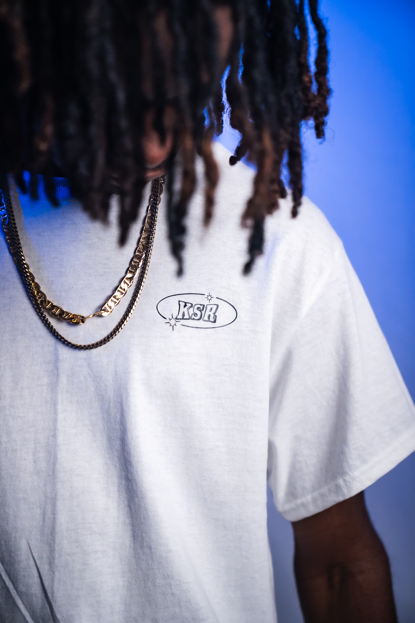 WHITE KSR TEE
