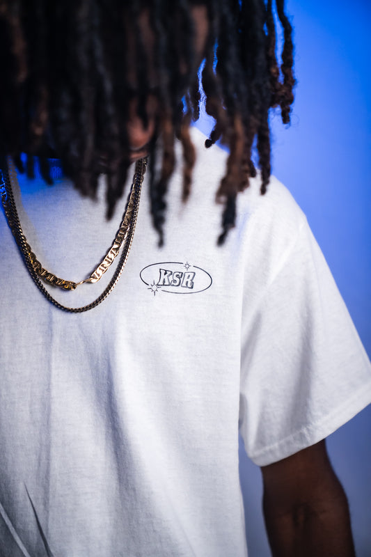 WHITE KSR TEE